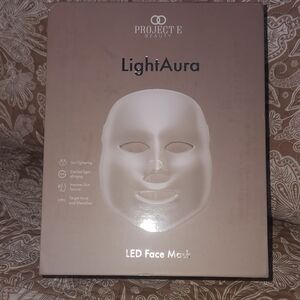Project E LightAura LED Face Mask - White. New In Box. $138 Retail